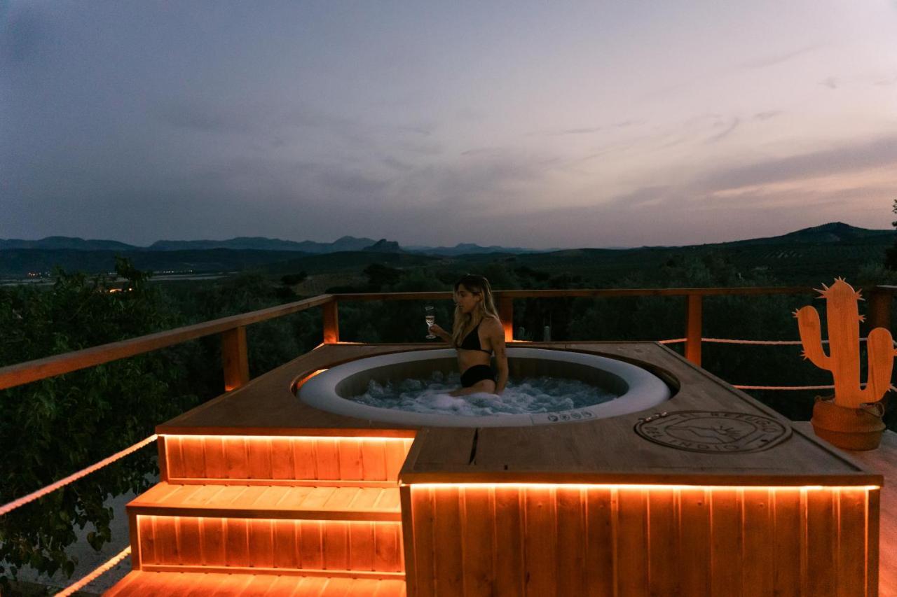 Alojamiento Rural Con Jacuzzi Privado มาลากา ภายนอก รูปภาพ